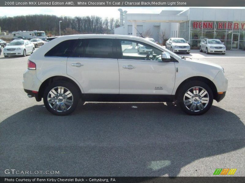 White Chocolate Tri Coat / Charcoal Black/Medium Light Stone 2008 Lincoln MKX Limited Edition AWD