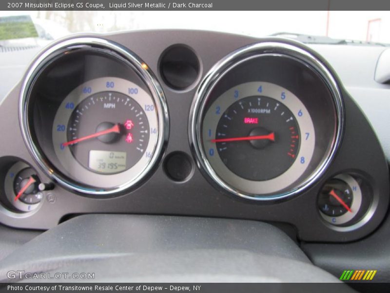Liquid Silver Metallic / Dark Charcoal 2007 Mitsubishi Eclipse GS Coupe