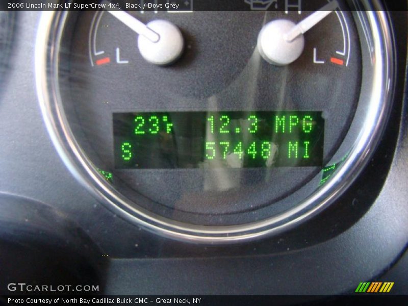 Black / Dove Grey 2006 Lincoln Mark LT SuperCrew 4x4
