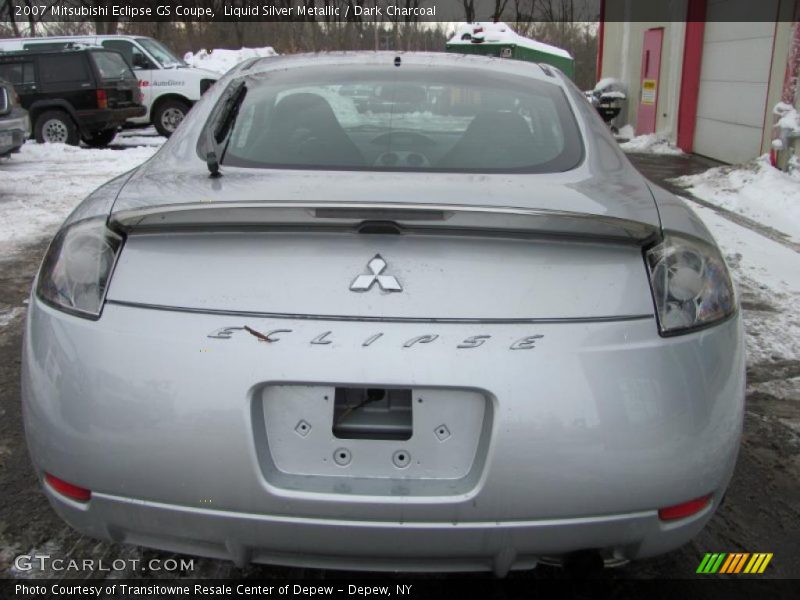 Liquid Silver Metallic / Dark Charcoal 2007 Mitsubishi Eclipse GS Coupe