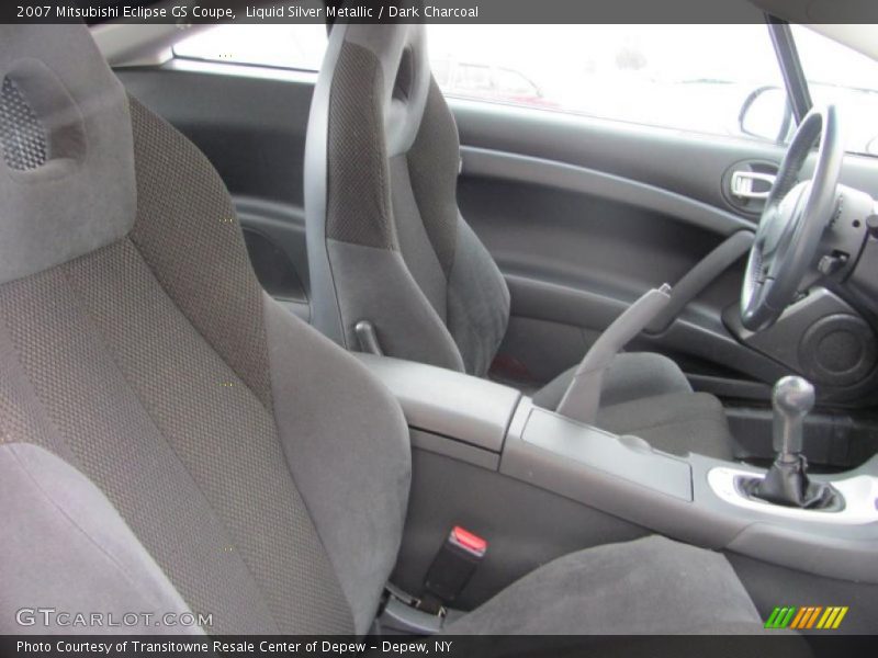 Liquid Silver Metallic / Dark Charcoal 2007 Mitsubishi Eclipse GS Coupe
