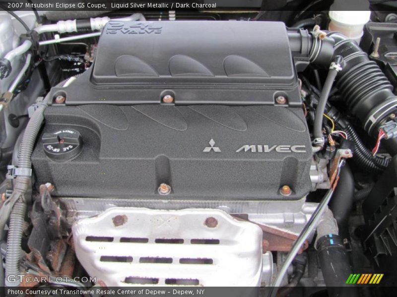 Liquid Silver Metallic / Dark Charcoal 2007 Mitsubishi Eclipse GS Coupe