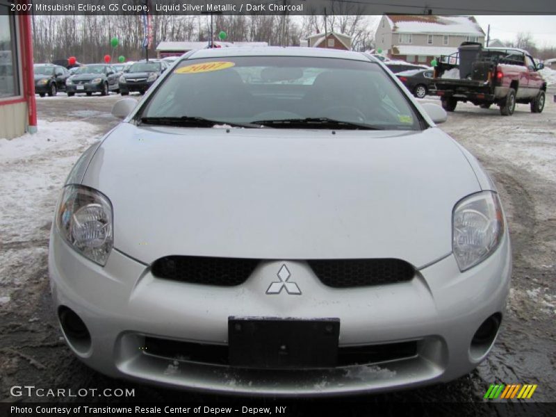 Liquid Silver Metallic / Dark Charcoal 2007 Mitsubishi Eclipse GS Coupe