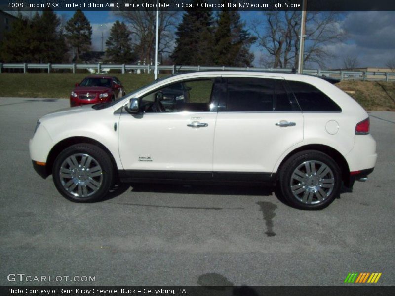 White Chocolate Tri Coat / Charcoal Black/Medium Light Stone 2008 Lincoln MKX Limited Edition AWD
