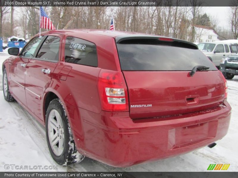 Inferno Red Crystal Pearl / Dark Slate Gray/Light Graystone 2006 Dodge Magnum SXT