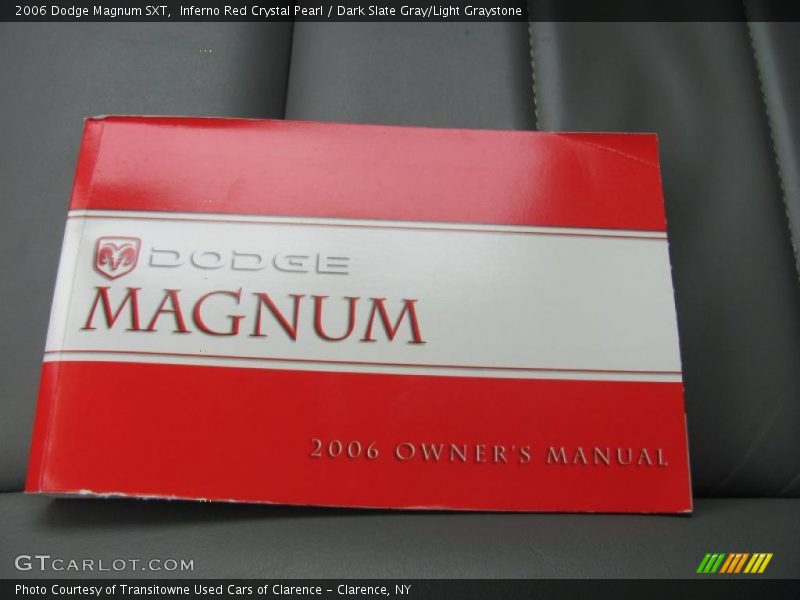 Inferno Red Crystal Pearl / Dark Slate Gray/Light Graystone 2006 Dodge Magnum SXT