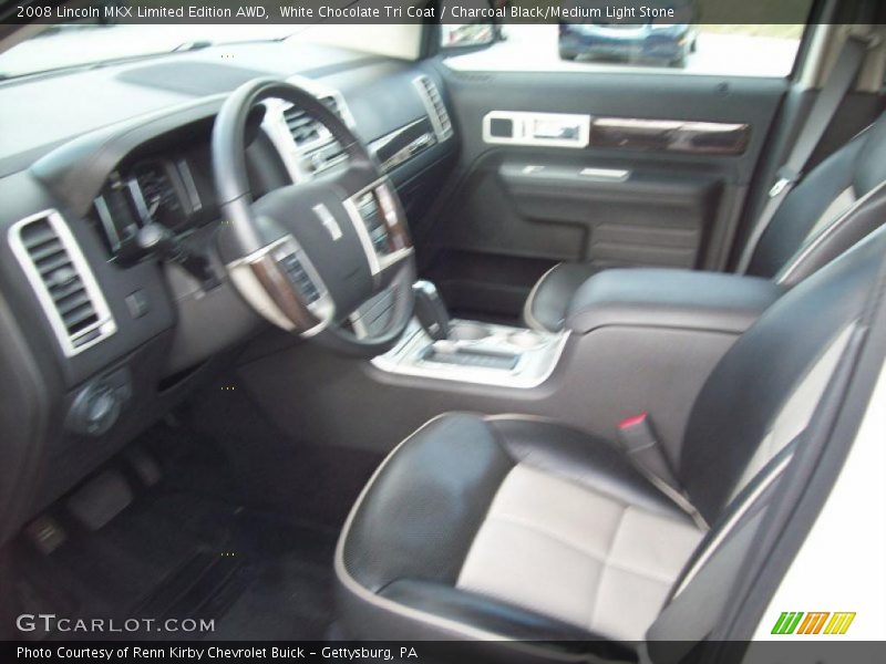 White Chocolate Tri Coat / Charcoal Black/Medium Light Stone 2008 Lincoln MKX Limited Edition AWD