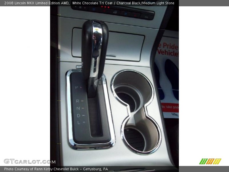 White Chocolate Tri Coat / Charcoal Black/Medium Light Stone 2008 Lincoln MKX Limited Edition AWD