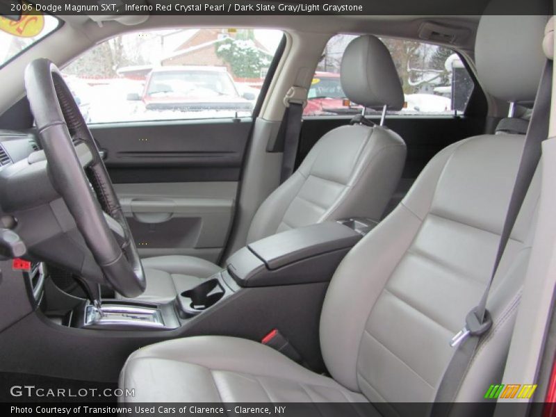 Inferno Red Crystal Pearl / Dark Slate Gray/Light Graystone 2006 Dodge Magnum SXT