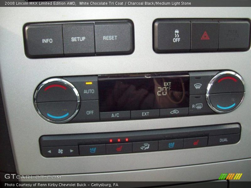 White Chocolate Tri Coat / Charcoal Black/Medium Light Stone 2008 Lincoln MKX Limited Edition AWD
