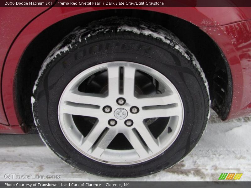 Inferno Red Crystal Pearl / Dark Slate Gray/Light Graystone 2006 Dodge Magnum SXT