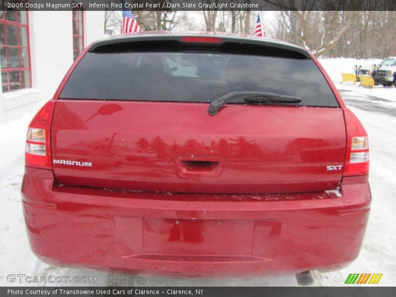 Inferno Red Crystal Pearl / Dark Slate Gray/Light Graystone 2006 Dodge Magnum SXT