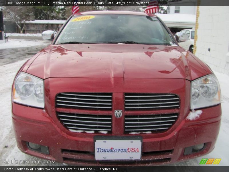 Inferno Red Crystal Pearl / Dark Slate Gray/Light Graystone 2006 Dodge Magnum SXT