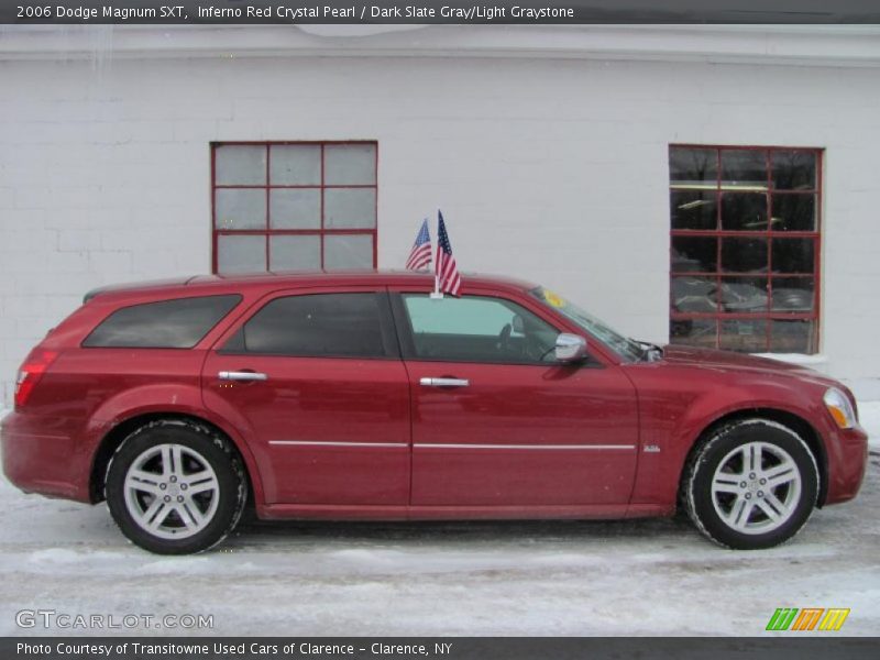 Inferno Red Crystal Pearl / Dark Slate Gray/Light Graystone 2006 Dodge Magnum SXT