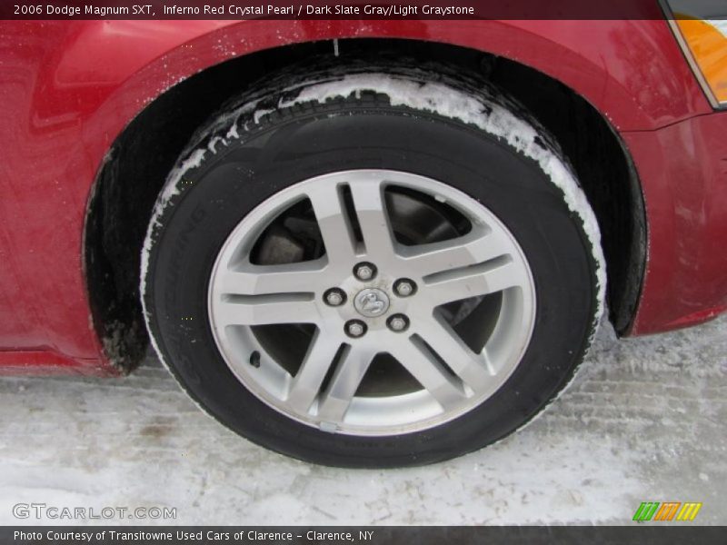 Inferno Red Crystal Pearl / Dark Slate Gray/Light Graystone 2006 Dodge Magnum SXT