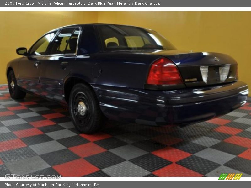 Dark Blue Pearl Metallic / Dark Charcoal 2005 Ford Crown Victoria Police Interceptor