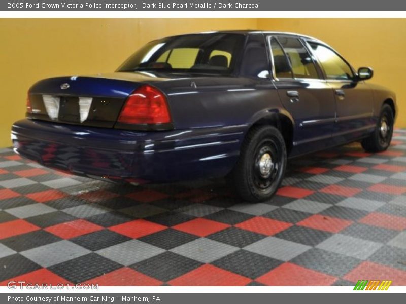 Dark Blue Pearl Metallic / Dark Charcoal 2005 Ford Crown Victoria Police Interceptor