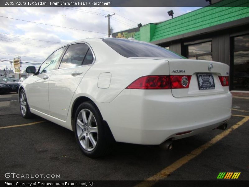 Premium White Pearl / Parchment 2005 Acura TSX Sedan