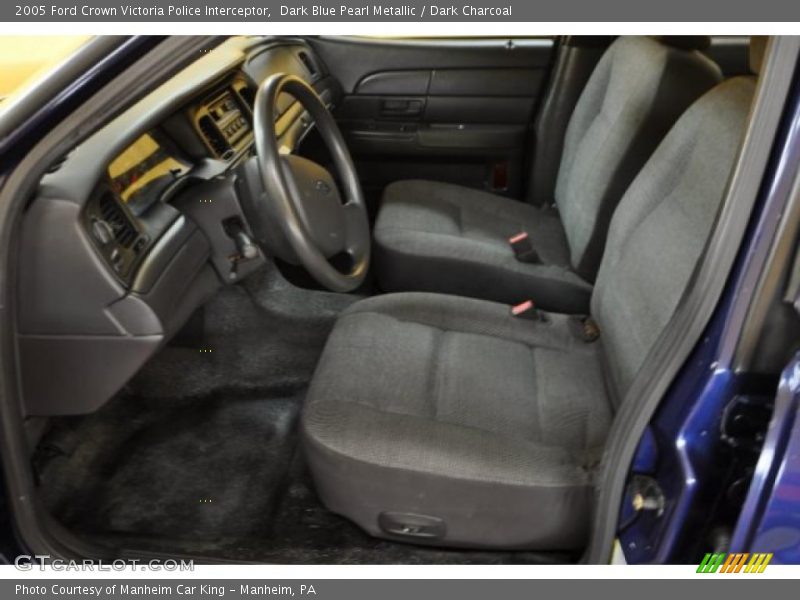  2005 Crown Victoria Police Interceptor Dark Charcoal Interior