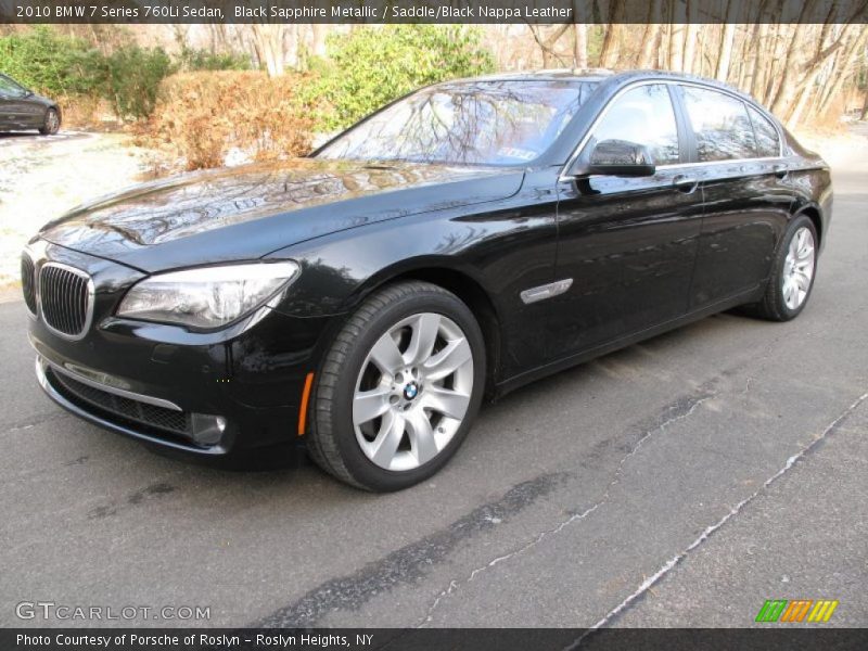 Front 3/4 View of 2010 7 Series 760Li Sedan