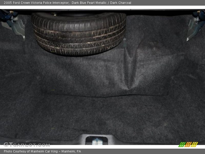  2005 Crown Victoria Police Interceptor Trunk