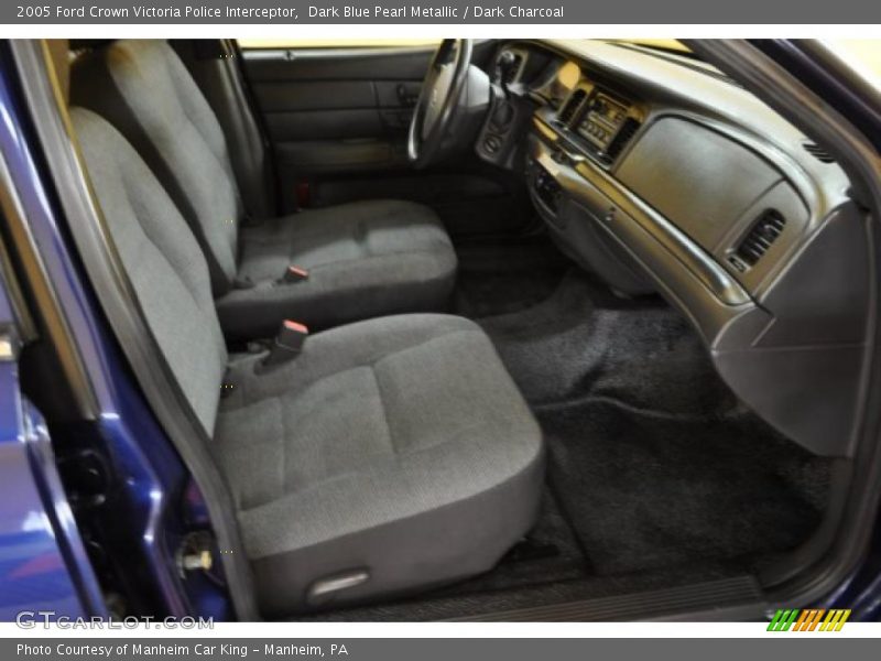 Dark Blue Pearl Metallic / Dark Charcoal 2005 Ford Crown Victoria Police Interceptor