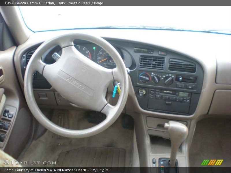 Dashboard of 1994 Camry LE Sedan