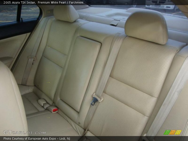 Premium White Pearl / Parchment 2005 Acura TSX Sedan