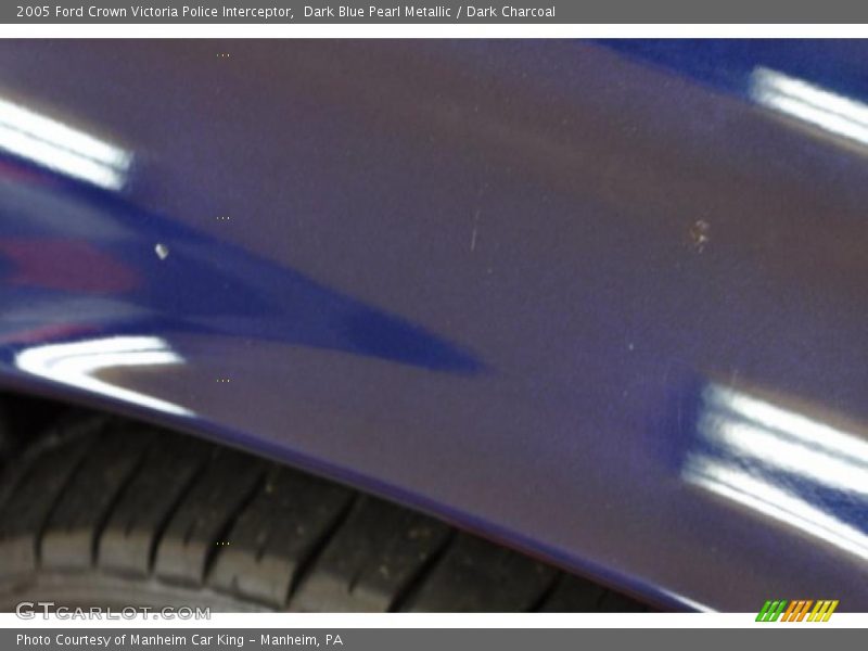 Dark Blue Pearl Metallic / Dark Charcoal 2005 Ford Crown Victoria Police Interceptor