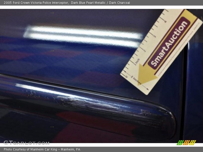Dark Blue Pearl Metallic / Dark Charcoal 2005 Ford Crown Victoria Police Interceptor