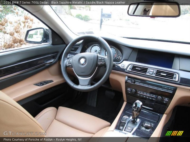 Dashboard of 2010 7 Series 760Li Sedan