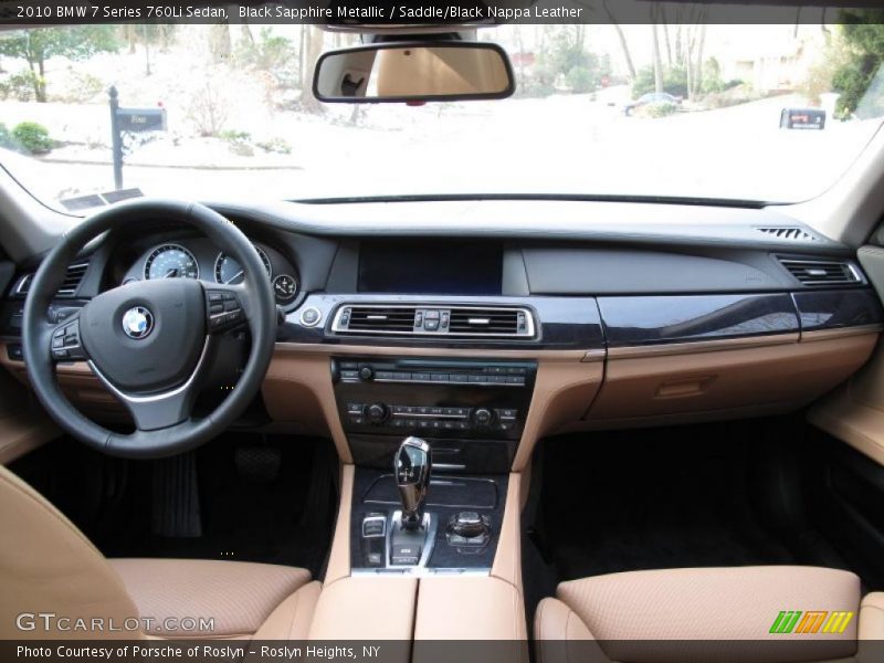 Dashboard of 2010 7 Series 760Li Sedan