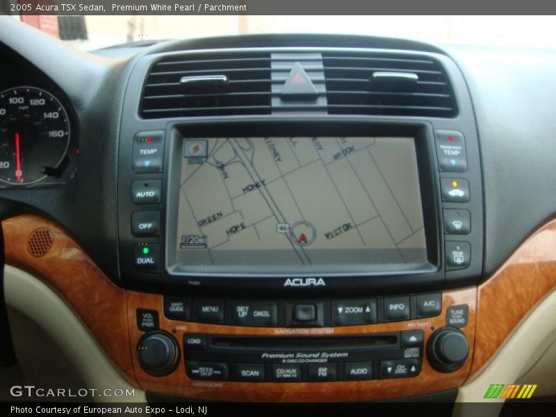 Premium White Pearl / Parchment 2005 Acura TSX Sedan