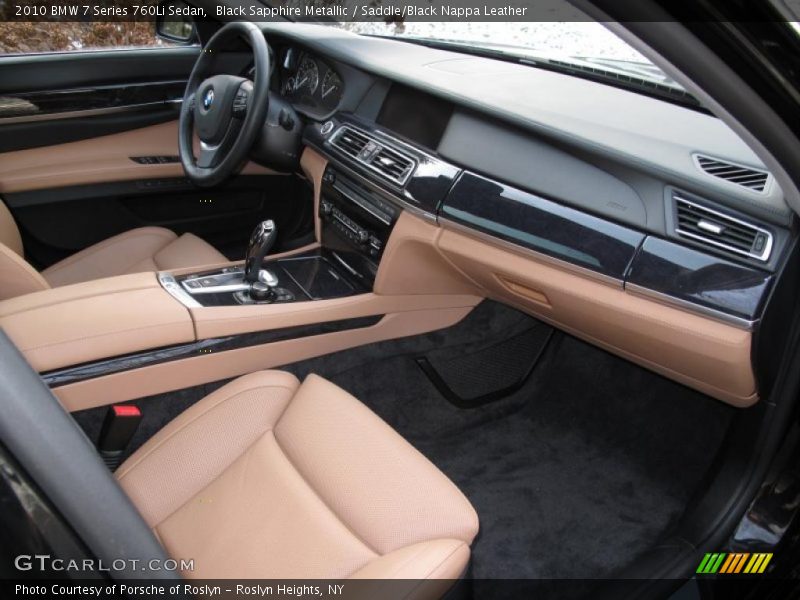 Dashboard of 2010 7 Series 760Li Sedan