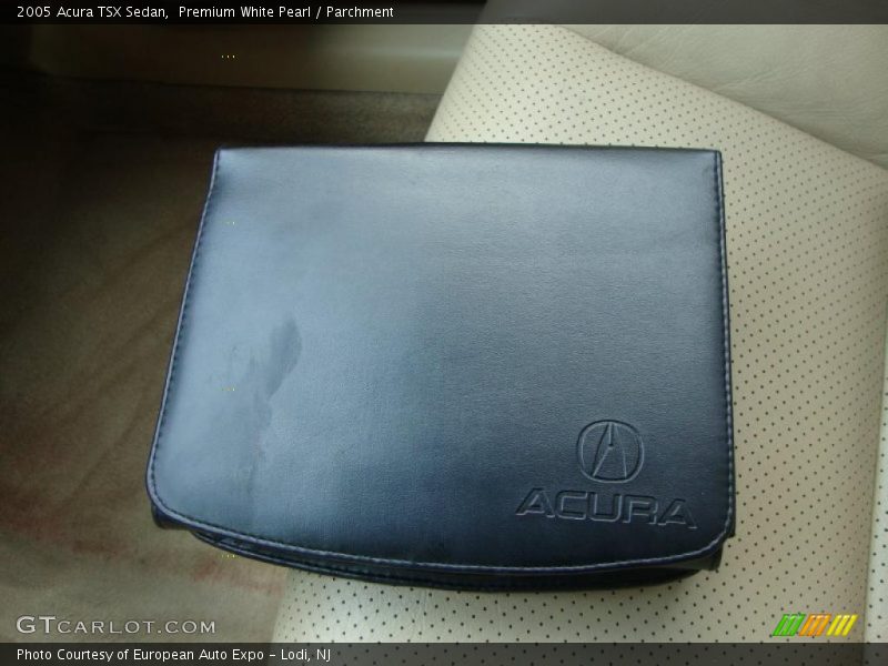 Premium White Pearl / Parchment 2005 Acura TSX Sedan