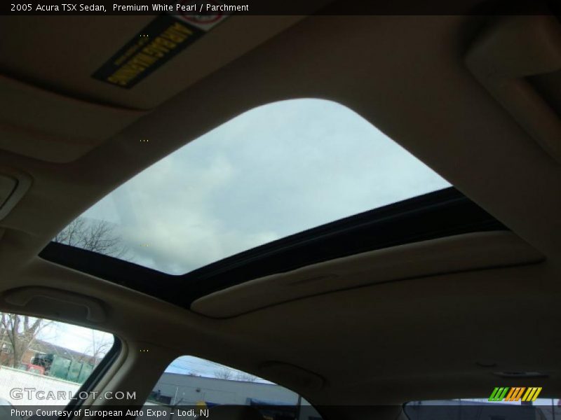 Premium White Pearl / Parchment 2005 Acura TSX Sedan