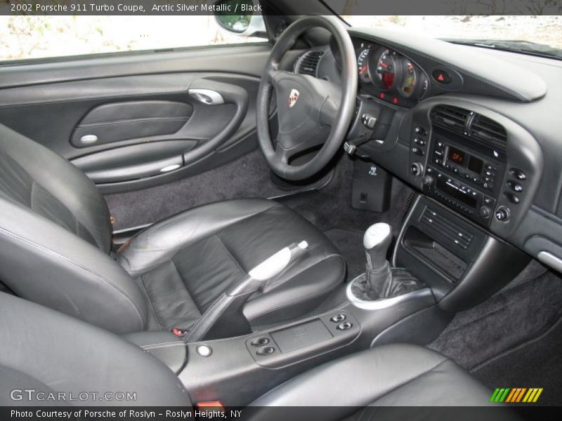  2002 911 Turbo Coupe Black Interior
