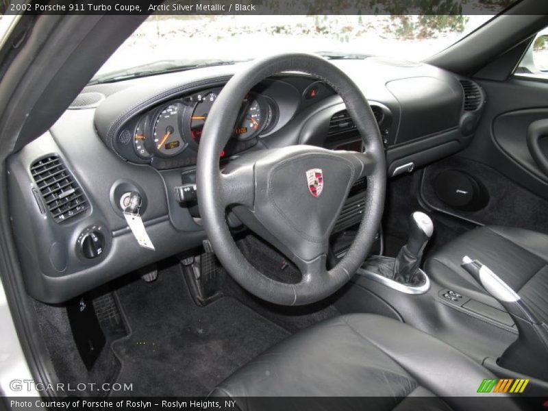 Black Interior - 2002 911 Turbo Coupe 