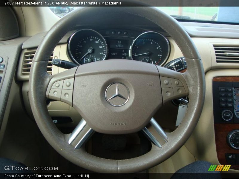 Alabaster White / Macadamia 2007 Mercedes-Benz R 350 4Matic