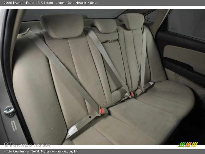 Laguna Sand Metallic / Beige 2008 Hyundai Elantra GLS Sedan