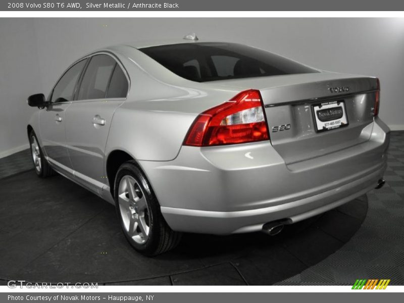 Silver Metallic / Anthracite Black 2008 Volvo S80 T6 AWD
