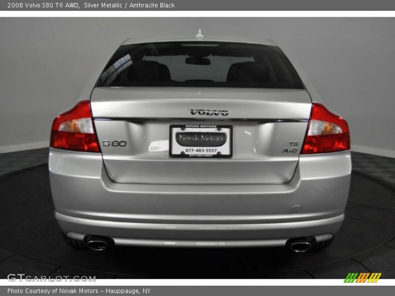 Silver Metallic / Anthracite Black 2008 Volvo S80 T6 AWD