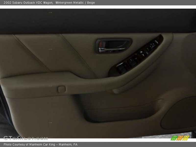 Wintergreen Metallic / Beige 2002 Subaru Outback VDC Wagon