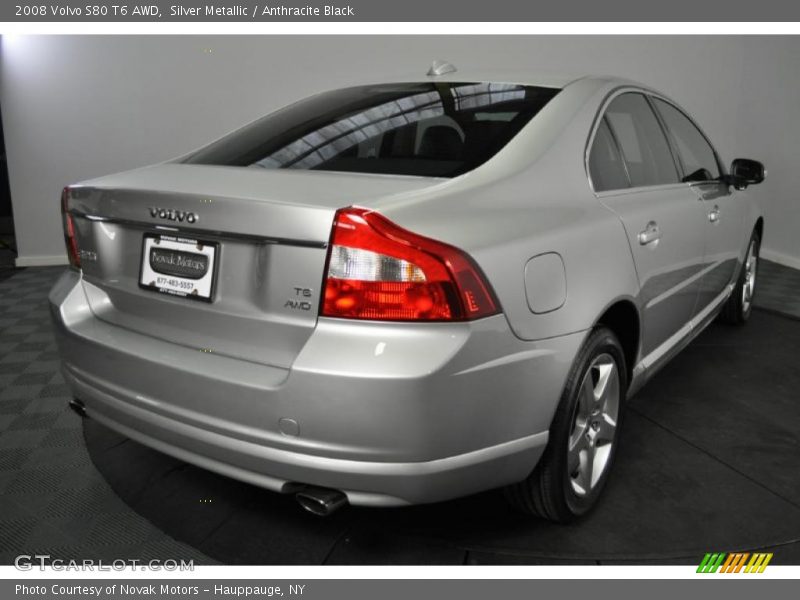 Silver Metallic / Anthracite Black 2008 Volvo S80 T6 AWD