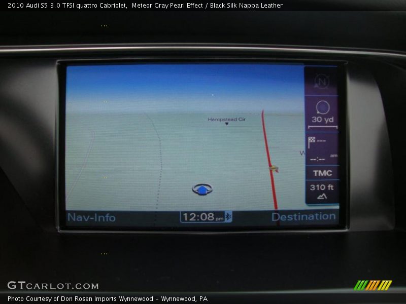 Navigation of 2010 S5 3.0 TFSI quattro Cabriolet