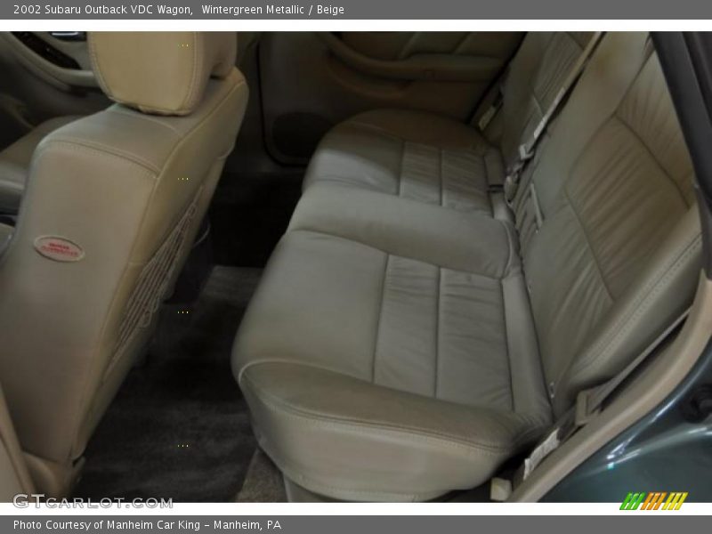 Wintergreen Metallic / Beige 2002 Subaru Outback VDC Wagon