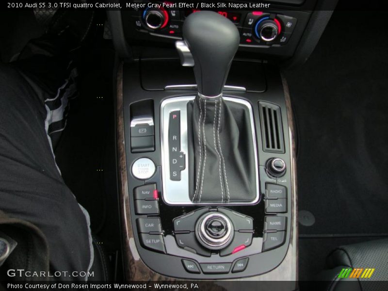  2010 S5 3.0 TFSI quattro Cabriolet 7 Speed Dual-Clutch S tronic Automatic Shifter