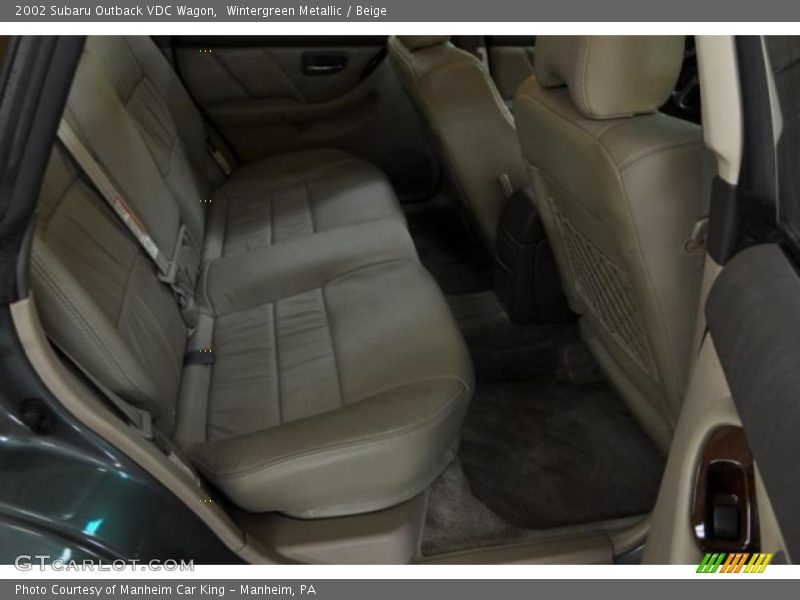 Wintergreen Metallic / Beige 2002 Subaru Outback VDC Wagon