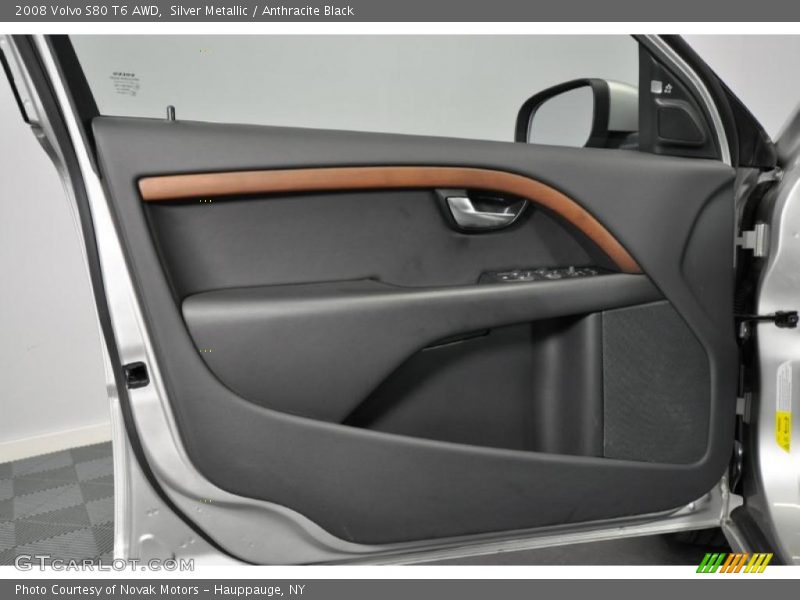 Silver Metallic / Anthracite Black 2008 Volvo S80 T6 AWD