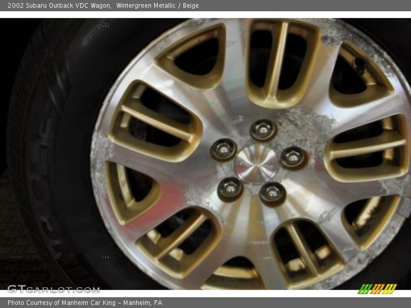 Wintergreen Metallic / Beige 2002 Subaru Outback VDC Wagon
